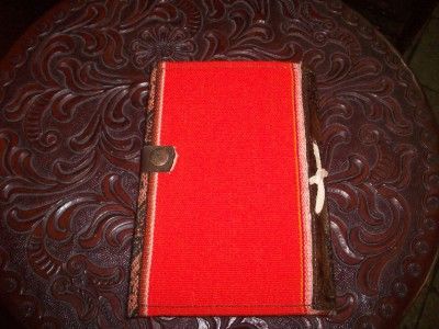 HandMade Small Leather Agenda Souvenir Machu Picchu  