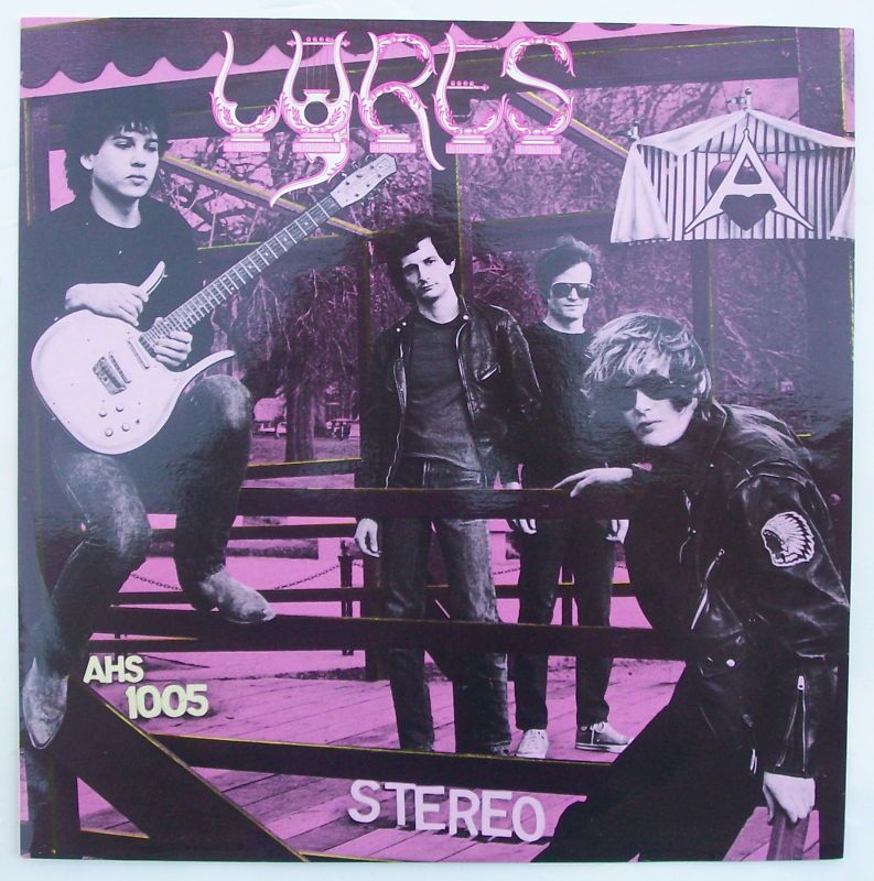 LYRES BURIED ALIVE AHS 1005 EP FAN CLUB DISC LABEL DMZ  