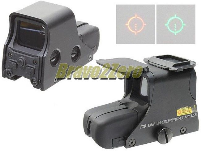 3x Magnifier + RG Holographic Dot Sight + ECOS C Tactical QD Mount 