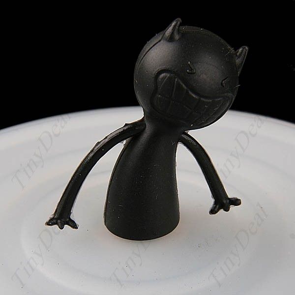 Silicone Magic Airtight Cup Cover Lid  Devil HHI 28929  