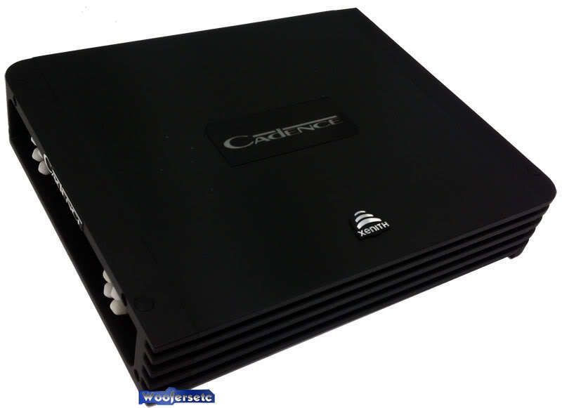 Xa125.4 CADENCE AMP 4 CH 1000W AB SAPEAKERS TWEETERS COMPONENT MIDS 