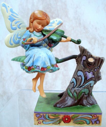 JIM SHORE Harmony Fairy Whimsical violin Music 4014983  