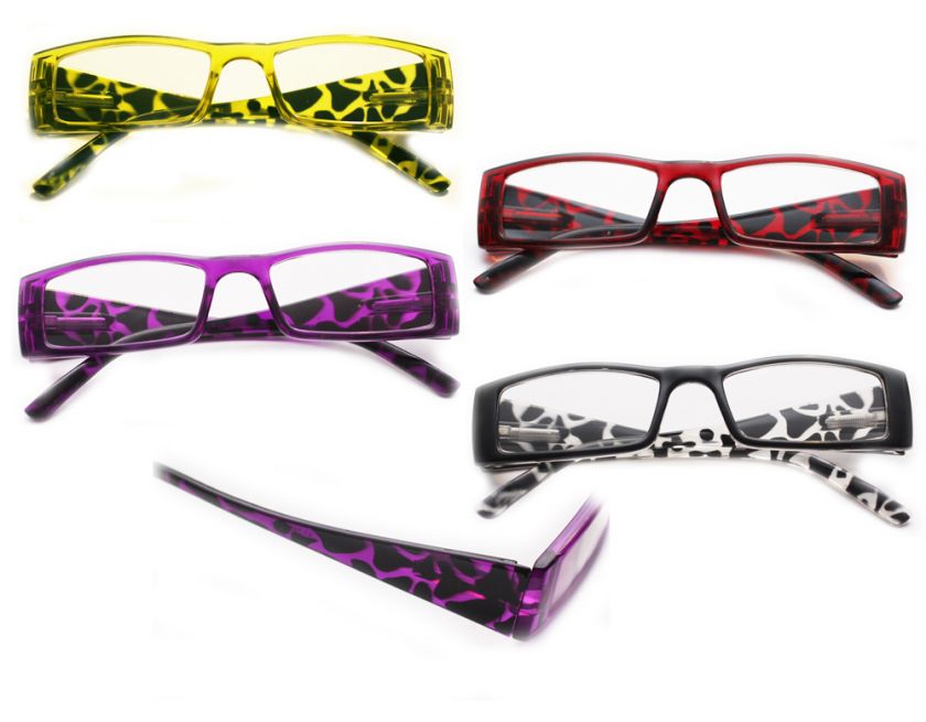 ELECTRIC ANIMAL PRINT READING GLASSES so HOT 4 colors  