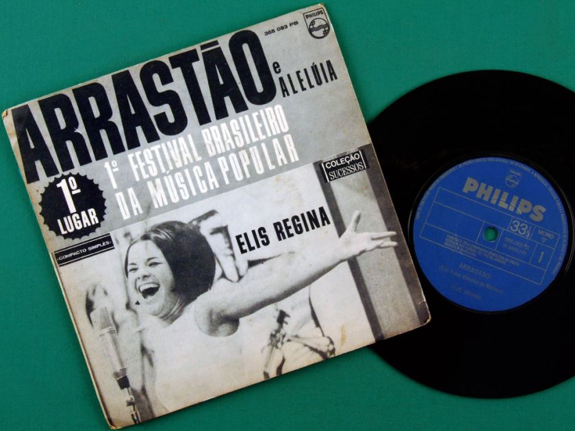 ELIS REGINA ARRASTAO ALELUIA FOLK BOSSA *PS* BRAZIL  