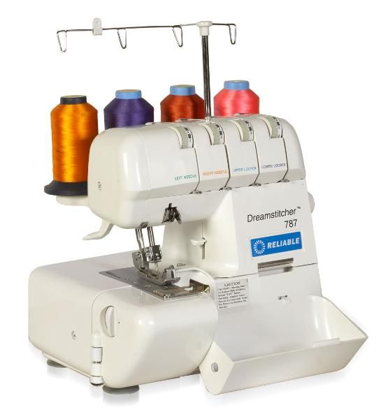 Reliable 787 DreamStitcher 2/3/4 Thread Sewing Machine  