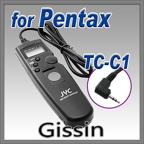 Timer Shutter Release Cord for Pentax *ist D/DS/DS2/DL/DL2/K10