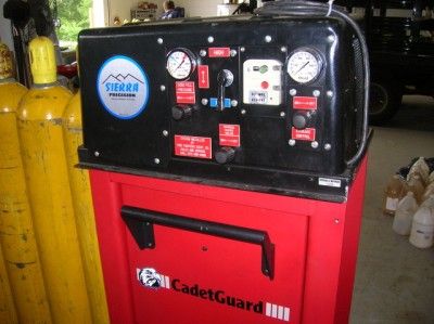   Compressor SCBA 5000 PSI Sierra Booster 4 x 6000 bank bottles  