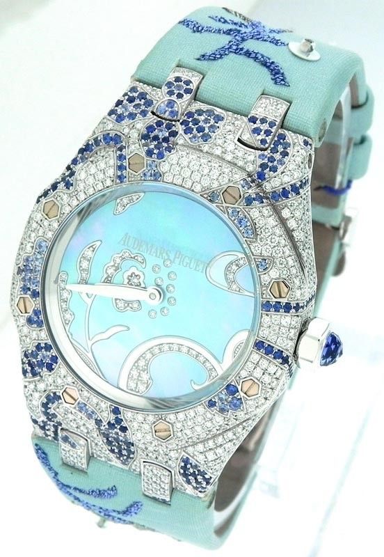 New Audemars Piguet Lady Royal Oak Mother of Pearl Dial Diamond 