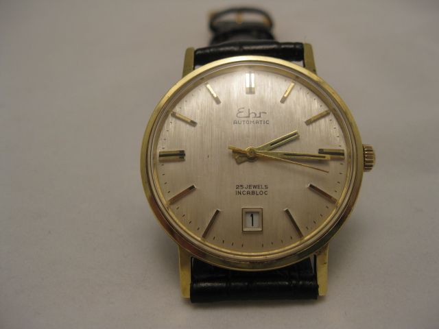 1969 THIN LINE EHR MOON AUTOMATIC ETA 2772 25 JEWELS  