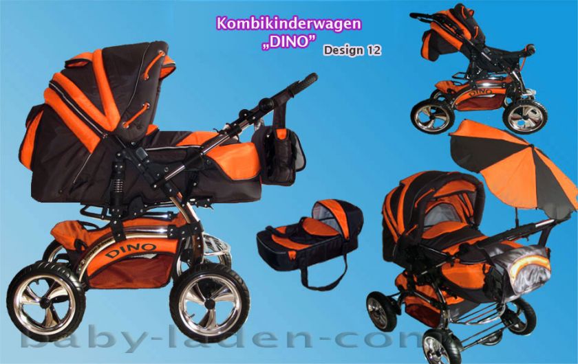 KOMBIKINDERWAGEN CITY VOYAGER +BABYSCHALE+LAMMFUßSACK  