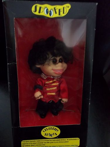 MIchael Jackson Celebrity Spoofs Doll Vintage Mid 80s  