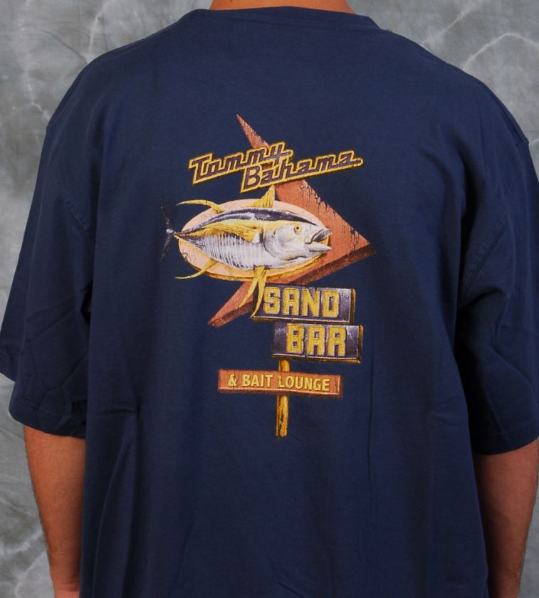 New Tommy Bahama Sand Bar Baitshop Great Sea T Shirt  