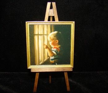 ZOLAN FRAMED MINIATURES 2.25 X 2.25 DADDYS HOME  