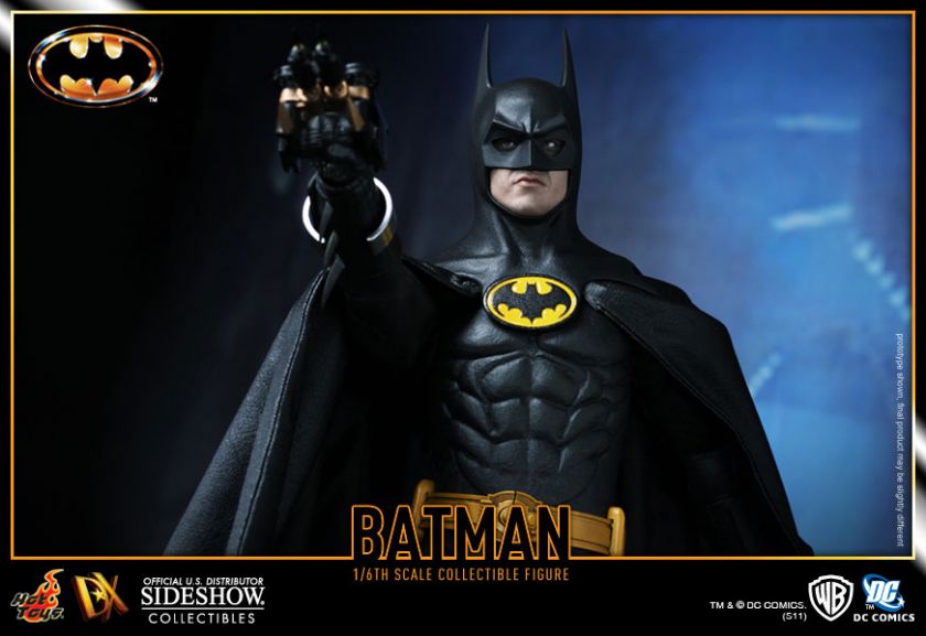 HOT TOYS BATMAN 1989 MICHAEL KEATON DX DC COMICS  