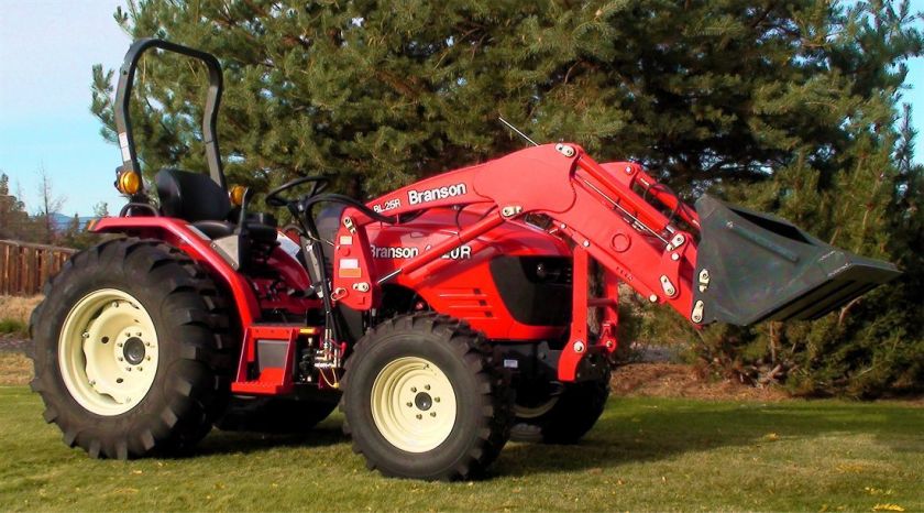 NEW BRANSON 4020R TRACTOR, 40HP DIESEL, 4WD, LOADER  