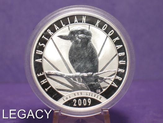 GORGEOUS 2009 AUSTRALIAN SILVER KOOKABURRA .999 SIL (RT  