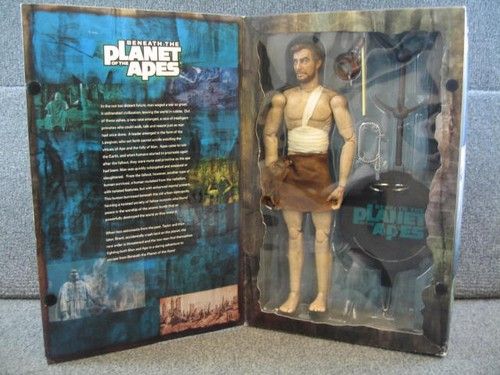 Sideshow EXCLUSIVE 12 Brent Beneath Planet Of Apes MIB Slave Figure 