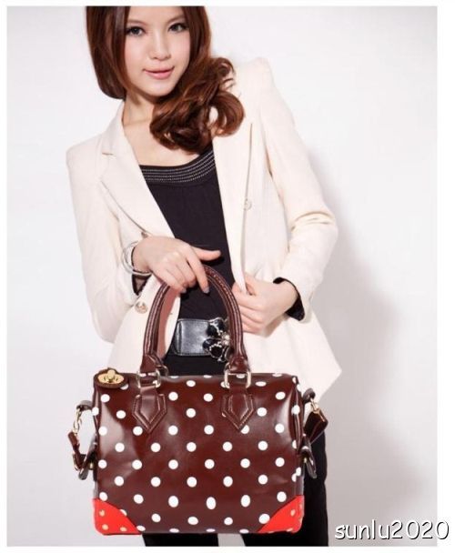 Spot satchel vintage briefcase hand messenger bag tan fashion girl s 