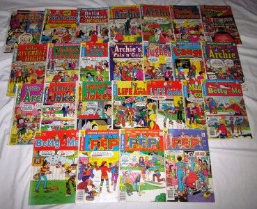 ARCHIE BRONZE SILVER LOT 29 Comics Betty Veronica  