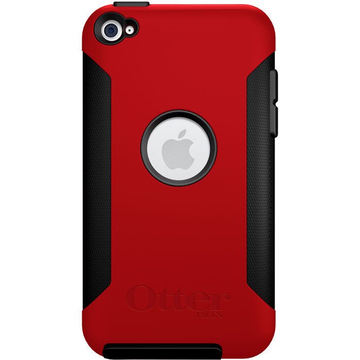 AUTHENTIC OTTERBOX COMMUTER CASE IPOD TOUCH 4G RED/BLACK NEW W/RETAIL 