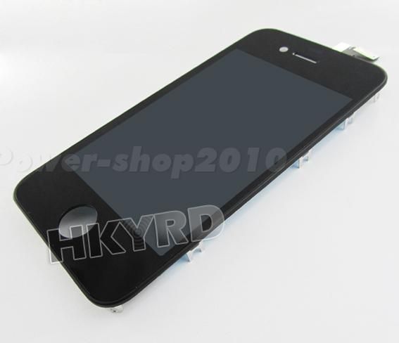 Black Touch Screen Digitizer+LCD Display for Iphone 4G  