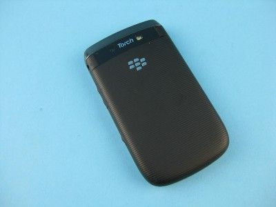 BlackBerry Torch 9800 at&t Unlocked Smartphone Titanium Fair Condition 