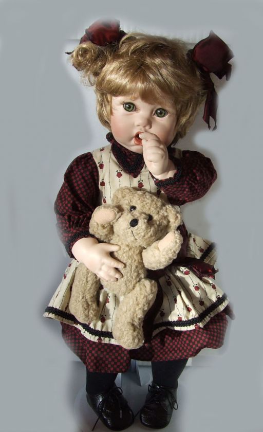 CINDY MARSCHNER ROLFE 24 CHRISSIE PORCELAIN DOLL # 31 CLOSED ED TINA 