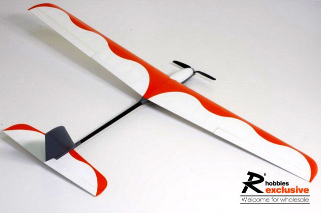 3Ch RC EP 1.4M Blue Wing T Tail Thermo Sailplane Glider  