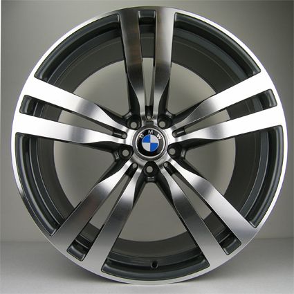 22 BMW X5 X6 Gunmetal 214 Rims Wheels E71 E70  