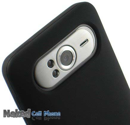 BLACK SOFT RUBBER SKIN CASE FOR TMOBILE HTC HD7 PHONE  