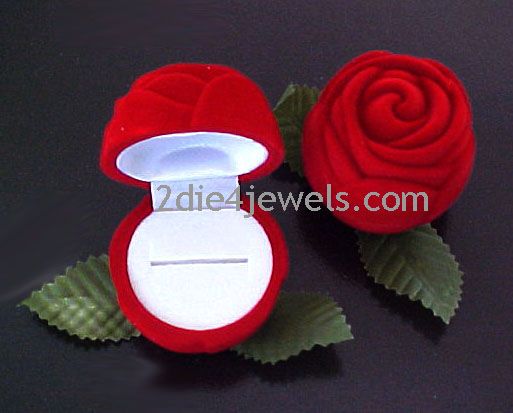 The perfect RED ROSE ring box for that Special Occasion  