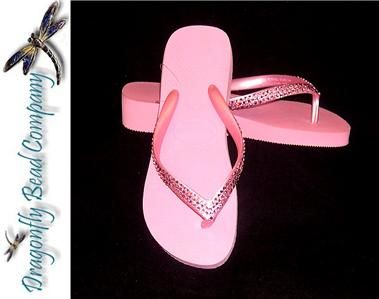 HAVAIANAS w/ SWAROVSKI Crystals Fashion Style  