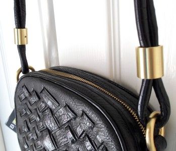 NWT Brahmin Melissa Dream Weaver Black Crossbody  