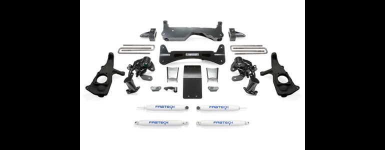 2011 2012 Chevy Silverado / GMC Sierra C/K2500HD Fabtech 6 RTS System 