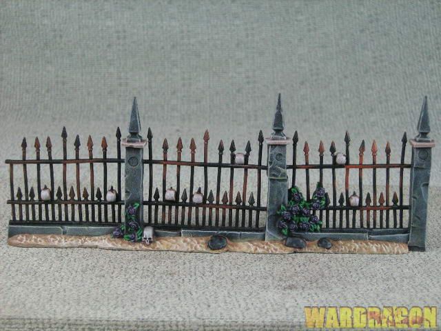 25mm Warhammer WDS painted Scenery Garden of Morr a25  