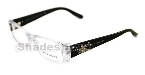 NEW BVLGARI EYEGLASSES BV 4034B BLACK 5014 BV4034 AUTH  