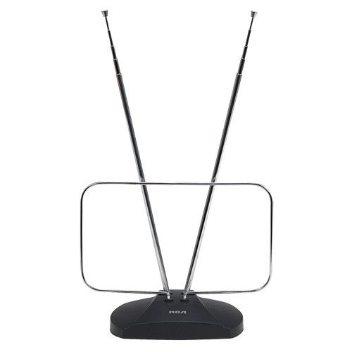   Indoor HDTV/VHF/UHF/FM Antenna   Supports 1080p HDTV Broadcast  