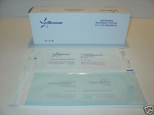 600 Dental Tattoo STERILE STERILIZATION POUCH 2.25 x 5  