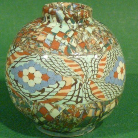 d510 Nice Spherical 3¾ VASE GERBINO FRANCE  