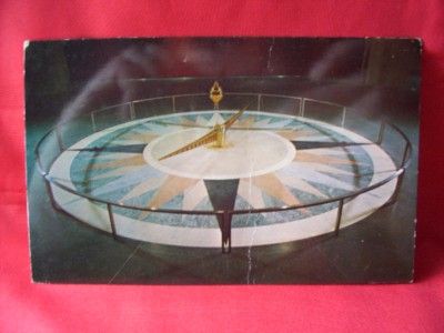 Foucault Pendulum Smithsonian Institution DC Postcard  