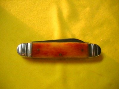   042299 Series XIX October Harvest Smooth Bone Harness Knife NEW  