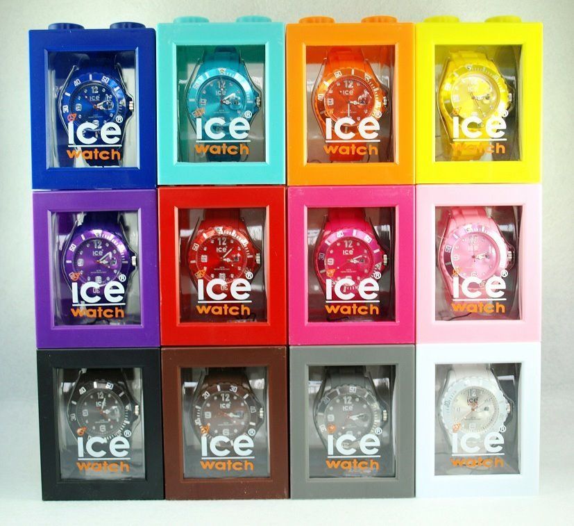 NIB Sili Collection 13 colours Unisex Ice Silicone Wristwatch / Watch 