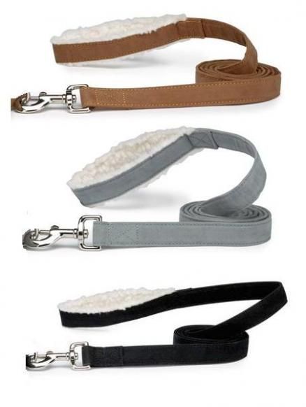 COZY SHERPA Collars, Leads & Harnesses for Dogs   SOFT  