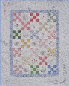 241 Bluebird~Crabapple Hill Embroidery Quilt Pattern  