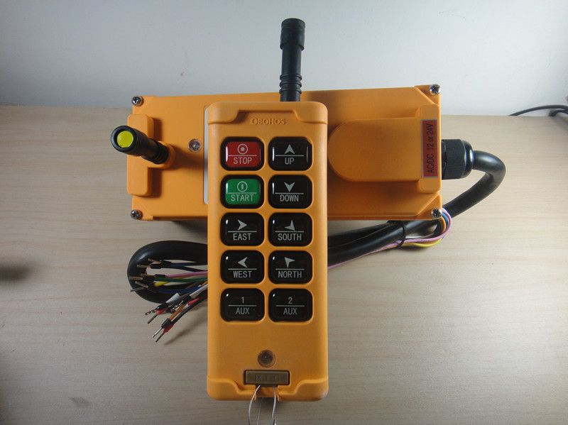 10 Channels Hoist Crane Radio Remote Control System 12V  