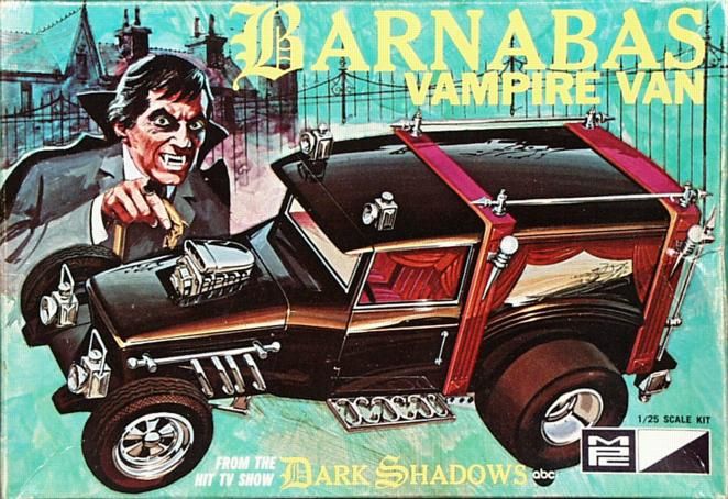 BARNABAS VAMPIRE VAN 1/25 MODEL KIT DARK SHADOWS  