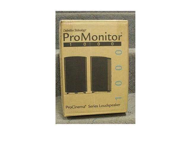 DEFINITIVE TECHNOLOGY ProMonitor 800 BLACK Surround Speaker Single 