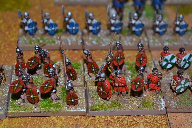 15mm Ancient DPS Painted DBMM Middle Imperial Roman Army MIR264  