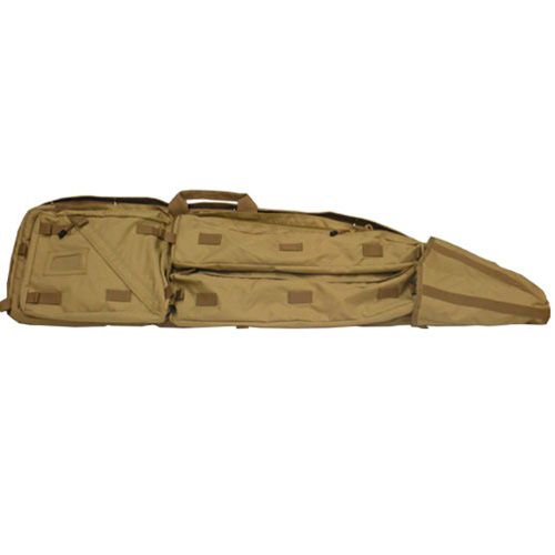 NEW AWESOME NCSTAR 50 INCH RIFLE DRAG BAG GUN CASE TAN  