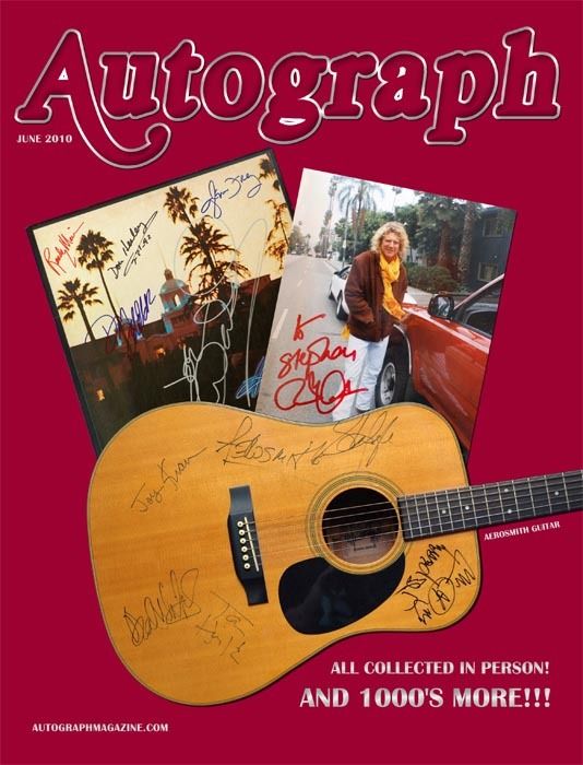 Autograph Magazines Ultimate Rock n Roll Collector  